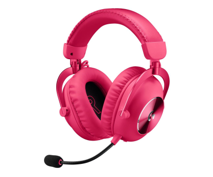 Słuchawka bezprzewodowa LOGITECH G PRO X 2 Lightspeed magenta 981-001275